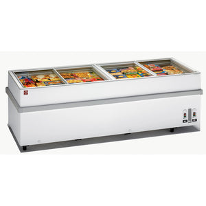 Vrieskist met glazen deksel -23°/-15°C - Diamond VT250E/N-R2
