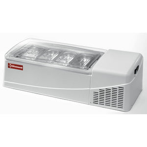 Dávkovač zmrzliny 4x 2,5 l, -18 až -15 °C, pultový, Diamond GEL/48L-R2, 500 W