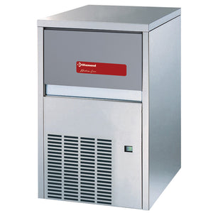 Mrazák 67 kg/24h, vzduchem chlazený, s 10 kg zásobníkem, 420 W, 230 V, Diamond ICE70AS-R2, 620x450x(h)680 mm