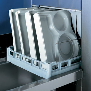 Doorschuif vaatwasser 200 korven/uur - Diamond DATIC20E/7 - 23,7 kW - 400 V - 770x1700x(h)1615 mm