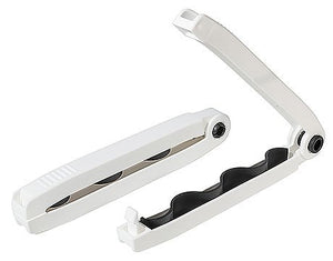 Velký klip na tašku, délka 240 mm, bílý