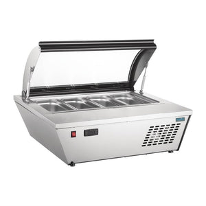 Pultová vitrína, pro servírování zmrzliny 67 l, -25 až -18 °C, pultová, Polar DB319