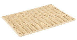 Taca serwingowa na pieczywo 400x400 mm, APS 40296, beżowa
