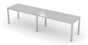 Nástavba na stůl, jednoduchá  | 1700x400 mm, INOXI 89-58483