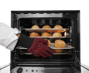 Hittebestendige beschermhandschoenen 300 mm (2 st.) - Hendi 556634