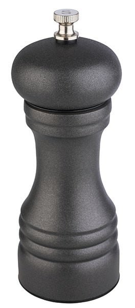 Mlýnek na sůl z nerezové oceli Ø60x(h)155 mm, APS Gunmetal 40556, šedý