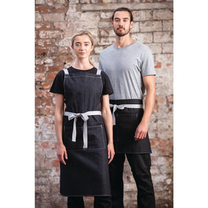 Krótka zapaska 760x400 mm, Whites Chefs Clothing B995, czarna