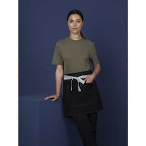 Krótka zapaska 760x400 mm, Whites Chefs Clothing B995, czarna
