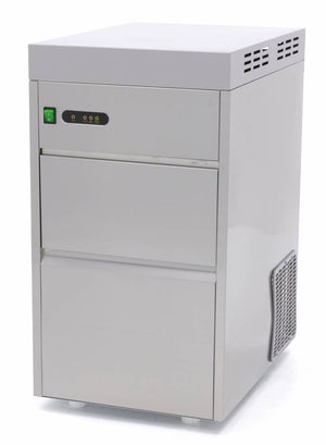 Mrazák 50 kg/24h, vzduchem chlazený, s 10 kg zásobníkem, 280 W, 230 V, Resto Quality RQFI50, 542x398x(h)732 mm