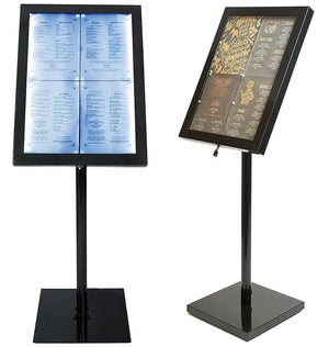 Tabule na menu 500x400x(h)1400 mm, Contacto 7647/444