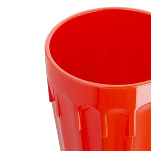 Červené polykarbonátové sklo 260 ml (12 ks), Kristallon CB778