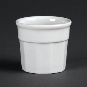 Sauskom porselein 38 ml - Olympia Whiteware CD728 - wit (12 st.)