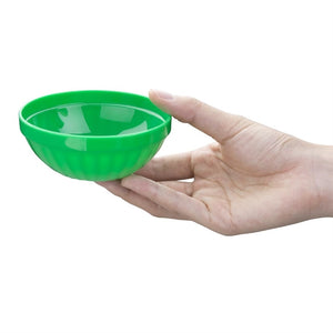 Polykarbonátová zelená miska 102 mm (12 ks), Kristallon Barevný polykarbonát Kristallon CE275