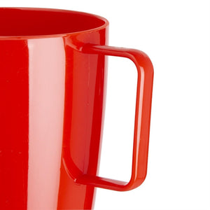 Polykarbonátový hrnek s uchem červený 284 ml (12 ks), Kristallon Barevný polykarbonát Kristallon CE289