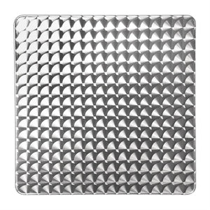 Čtvercový stůl 600x600x(v)720 mm, z nerezové oceli, Bolero CG838