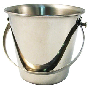 Vědro na hranolky 500 ml, 105x105x(h)100 mm, Olympia CT537, stříbrná