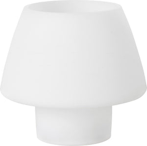 Silikonový svícen 123xØ129 mm Moody Maxi white (4 ks), Duni 171488