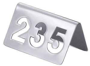 Zestaw tabliczek informacyjnych z trzycyfrowymi numerami do 250, 90x75x(h)45 mm, Contacto 1059/999