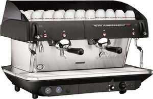 Poloautomatický kávovar na espresso, 2 skupiny, 11 l, FAEMA E 91 Ambassador S, 2 skupiny, 6,1 kW