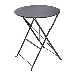 Kulatý konferenční stolek Ø595x(h)710 mm, Bolero Pavement Style GH558, černý