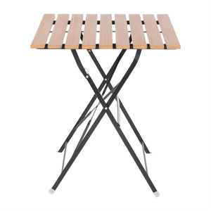 Skládací čtvercový stůl 595x600x(h)695 mm, Bolero GJ765