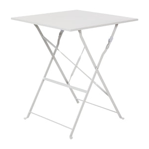 Čtvercový kavárenský stůl 600x600x(h)710 mm, Bolero Pavement Style GK988, šedý