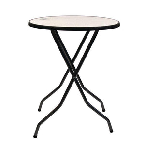 Kulatý skládací stůl Ø850x(h)710 mm, XXLselect H052, bílý