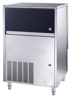 Šejkr na led 150 kg/24h, vodou chlazený, s 55kg nádrží, 650W, 230 V, RM Gastro 00006353, 690x738x(h)1020 mm