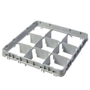 Základna koše 499x499x(h)51 mm, 9 přihrádek, Cambro Full Drop 9E1151