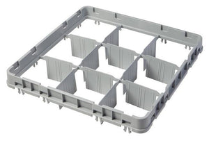 Základna koše 499x499x(h)51 mm, 9 přihrádek, Cambro Full Drop 9E1151