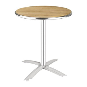 Kulatý stůl Ø600x(h)720 mm, jasanové dřevo, Bolero U424
