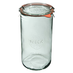 Weck inmaakpot compleet 1,59 l - Ø100 mm - Zylinder - set van 6 - WE-974-100PUZ