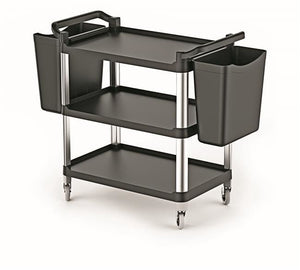 Wózek kelnerski 3-poziomowy, AmerBox 832875, 1070x520x(h)960 mm